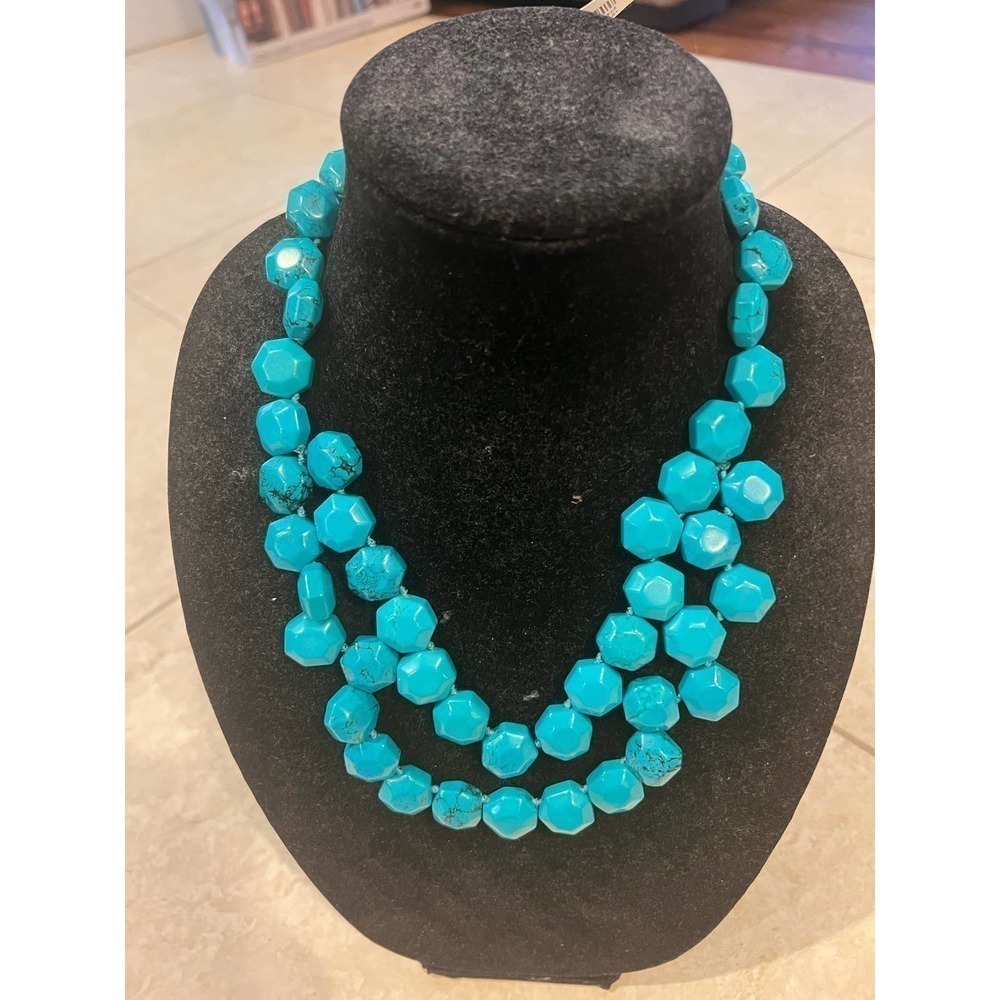 NWT Handmade Natural Turquise necklace